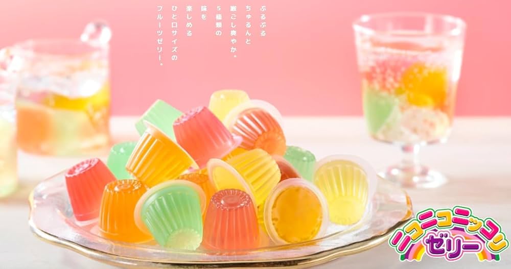 苺⭐︎SALE中 Amazon.co.jp: 【まとめ買い】七尾製菓 ニコニコニッコリゼリー